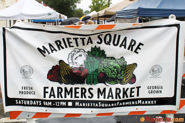 Willkommen auf dem Marietta Square Farmers Market