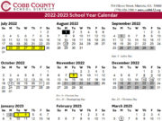 Cobb County School Calendar 2023-2024 | Marietta.com