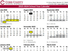 Cobb County School Calendar 2021-2022 | Marietta.com