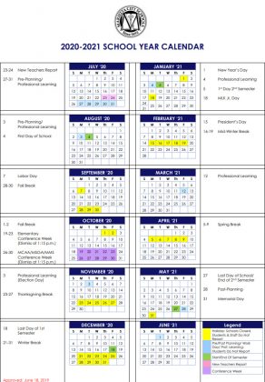 Marietta City School Calendar 2020-2021 | Marietta.com