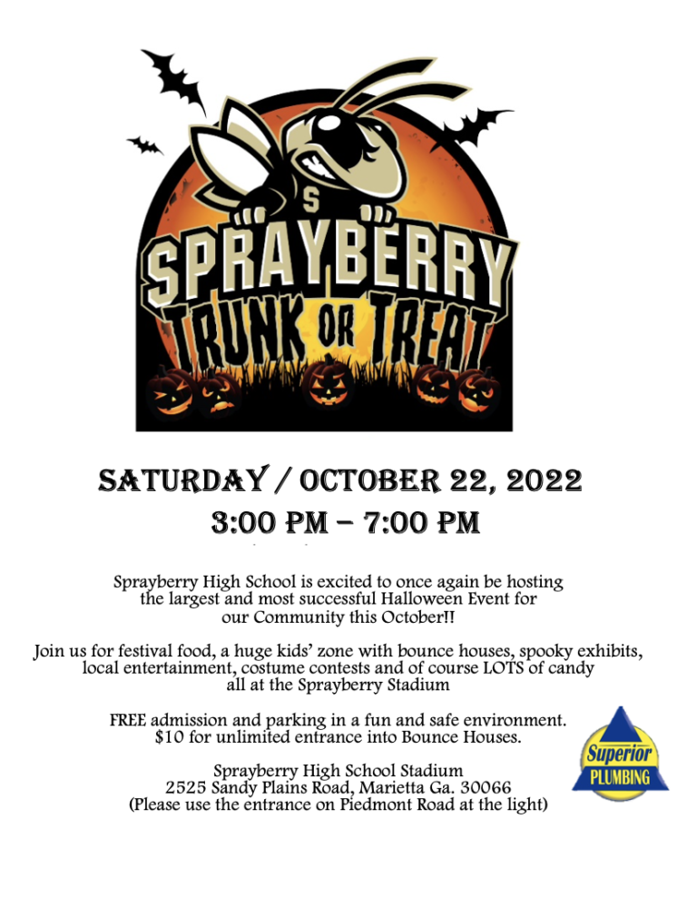 Sprayberry Trunk or Treat