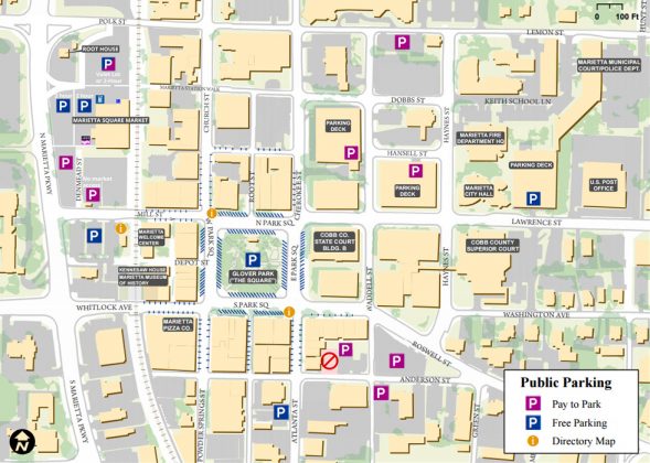 Marietta Square Parking | Marietta.com