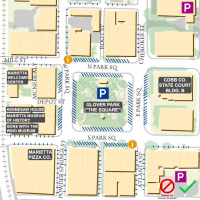 Marietta Square Parking | Marietta.com