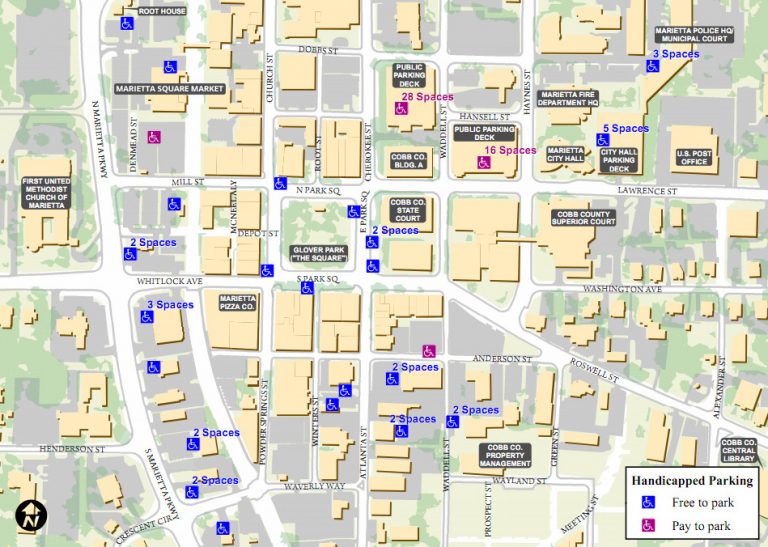 Marietta Square Parking | Marietta.com